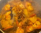 Foto langkah ke 3 dari resep Udang Nanas Masak Jahe Favorite.