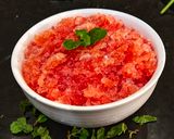 A picture of step 5 of Watermelon slush or Sorbat.