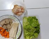 Foto langkah ke 1 dari resep Seblak Ayam Telur.