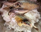 A picture of step 4 of Fried mackerel rice bowl.