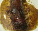 Foto del paso 3 de la receta: Cochinillo relleno de carne picada de ternera beicon en GM f