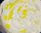 A picture of step 2 of Mini ghee roast dosa with instant gits premix.