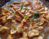 Foto langkah ke 6 dari resep Udang Tahu Balado.