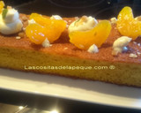 Foto del paso 4 de la receta: Bizcocho de naranja relleno de crema de chocolate blanco y yogur