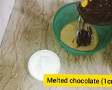 A picture of step 2 of Brownie Bites.
