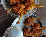 A picture of step 2 of Schezwan lolipop chicken.