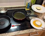 Foto del paso 2 de la receta: Pincho de berenjenas rebozadas con morcilla y plátano caramelizado