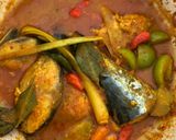 Foto langkah ke 4 dari resep Ikan Tenggiri Asam Pedas.