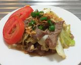 Foto langkah ke 7 dari resep Daging Sapi Dengan Sayur Kol.