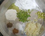 A picture of step 1 of Arrowroot flour & Potato Masala Rotis.