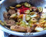 A picture of step 6 of Spiny Gourd-Potato Subzi.