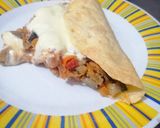 Foto del paso 5 de la receta: Tarta de Pollo y Berenjena en masa de Tacos