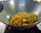 पीले मटर की घुघनी (pile matar ki ghugni recipe in Hindi) रेसिपी चरण 4 फोटो
