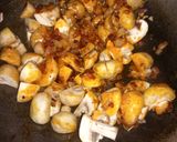 A picture of step 3 of Ginger garlic mushroom fry.
