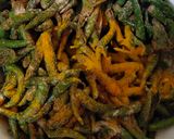 A picture of step 4 of Mirchi Aachar (pickle).
