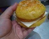 Foto langkah ke 4 dari resep Roti burger bun simpel.