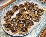 Une image de l'étape 11 de Feuilletés apéritif « escargots » à la tapenade noire, origan et parmesan.