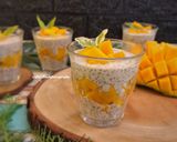 Foto langkah ke 6 dari resep Mango Yogurt Chia Seed Pudding.