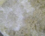 A picture of step 4 of Lauki(dudhi) ka halwa with instant khoya.