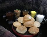 A picture of step 8 of Gol Gappay.