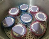 Foto langkah ke 4 dari resep Bolu Kukus Mekar Anti Gagal.