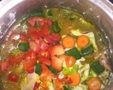 A picture of step 1 of Easy Chicken Wings Curry soup.