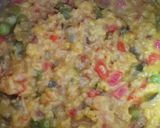 A picture of step 4 of Oats khichdi.