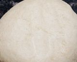 A picture of step 2 of Lachha paratha.