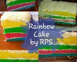 Foto langkah ke 8 dari resep Rainbowcake toping rainbow coklat by rumah puding shakilla.