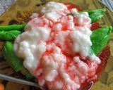 Foto langkah ke 6 dari resep Es Pisang ijo kukus.