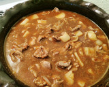 Foto del paso 9 de la receta: Bistec con papas en chile morita
