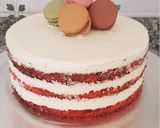 Foto del paso 9 de la receta: Tarta Red Velvet con ganache de chocolate blanco