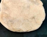 A picture of step 2 of Rajsthani khoba roti.