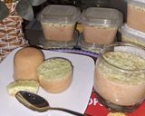 Foto langkah ke 6 dari resep Puding Cookies Susu Topping Lumut.