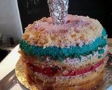 Barbie torta születésnapra 👧👸🎀🎉🎆🎂 recept fázis 6 fotója