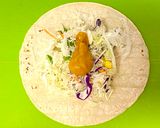 A picture of step 2 of Spicy Chicken Tortilla Wraps.