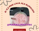 Foto langkah ke 2 dari resep 21. Ice Pink Lava ala rumahan.