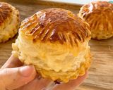 Hình bước làm 4 của món Bánh Pâté chaud