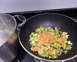 Foto del paso 4 de la receta: Espaguetis integrales con brócoli, salmón y nata al aroma de lima