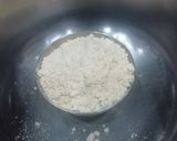 A picture of step 1 of Crispy besan sticks.