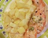 Foto del paso 6 de la receta: Salmón a la crema con puerros y limón (muy fácil!)