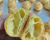Foto langkah ke 14 dari resep Choux puffs vanila.
