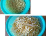 Hình bước làm 1 của món Bánh KHOAI LANG chiên tôm