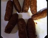 A picture of step 4 of Seekh Kabab Masala.