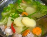 Hình bước làm 4 của món Canh sườn non rau củ