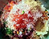 A picture of step 3 of Veg Keema cutlets (without onion and garlic).