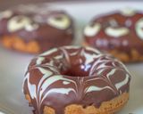 Foto del paso 5 de la receta: Donuts de boniato y chocolate Halloween