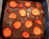 Une image de l'étape 3 de Brownie fraise.