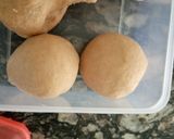 A picture of step 2 of Chapati.