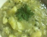 A picture of step 5 of Potato and leek soup - vegan.
